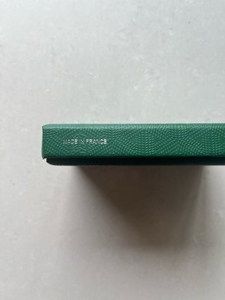 Black patterned card holder
