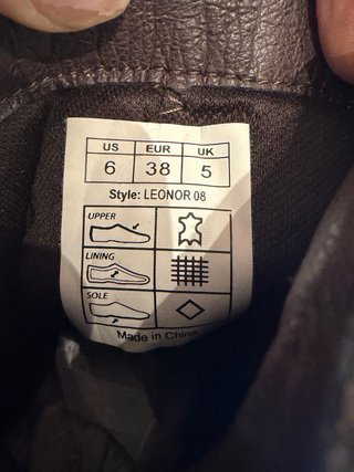 Botines Chika10 Marrón piel vuelta Talla 38