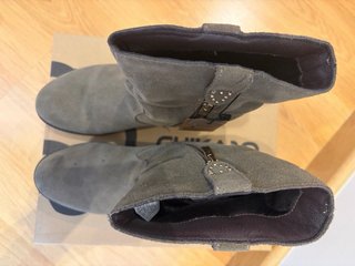 Botines Chika10 Marrón piel vuelta Talla 38