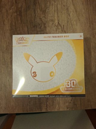 Pokemon ETB 30th Anniversary Caja Inglés