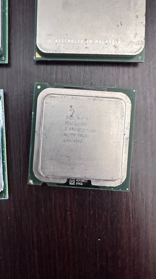 Lote 9 procesadores antiguos Intel y AMD