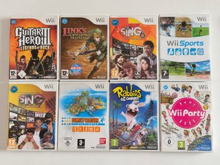 PACK 8 JUEGOS NINTENDO WII | WII SPORTS, WII PARTY