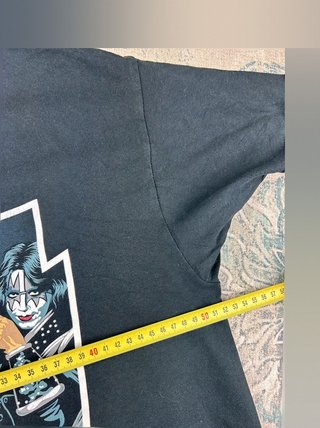 Kiss vintage tour print tee band tee rock tee