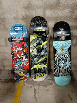 Set de 3 Monopatines Oxelo