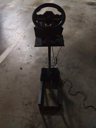 Volante PS4 con Pedales y Base de Hierro