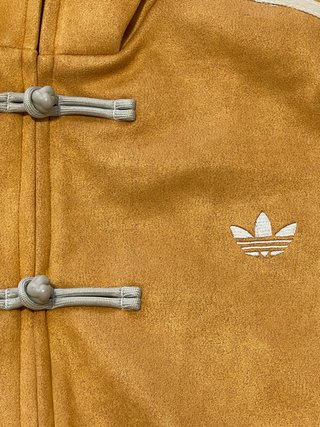 Chaqueta Adidas Año Nuevo Chino Mostaza Talla L