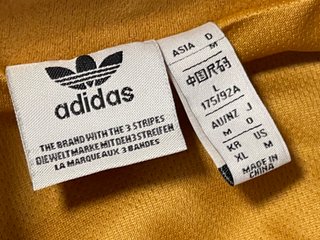 Chaqueta Adidas Año Nuevo Chino Mostaza Talla L