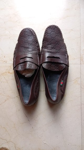 Mocasines Gucci Vintage Marrones
