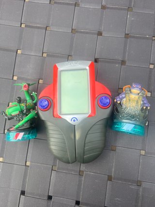 Pokédex Hasbro con Rayquaza y Blastoise