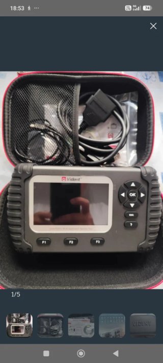 Vident aparato de diagnóstico scanner vehículos.