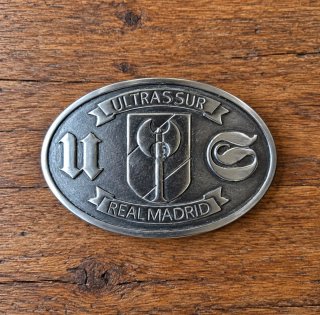 Hebilla de Cinturón Ultras Sur Real Madrid escudo