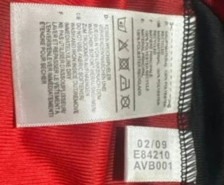 Camiseta retro Milan