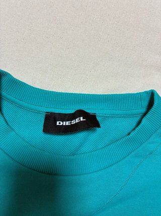Sudadera Diesel Turquesa
