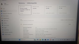 Asus VivoBook 14" i5 11a gen 8G RAM