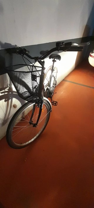 Bicicleta de Paseo Urbana Negra