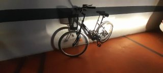 Bicicleta de Paseo Urbana Negra