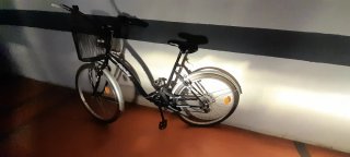 Bicicleta de Paseo Urbana Negra