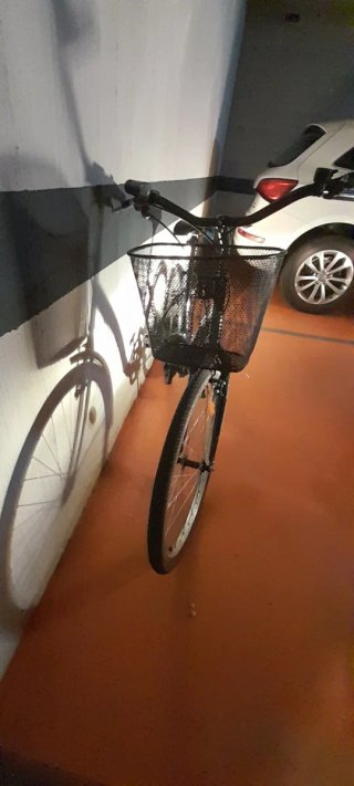 Bicicleta de Paseo Urbana Negra