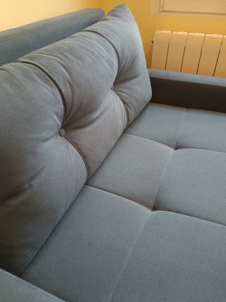 Sofá Cama Azul