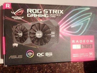 Tarjeta Gráfica ASUS ROG Strix RX570 8GB