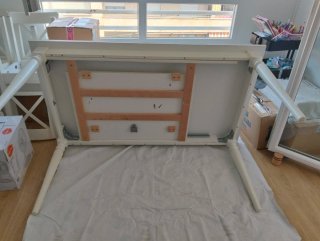 Mesa Extensible Blanca