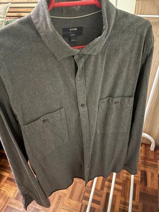 Camisa Kiabi Gris Talla L