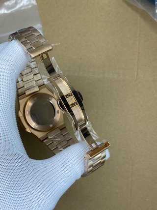 Caja y brazalete para nh35a nautilus rose gold
