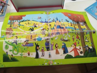 Puzzle Observation & Poster 54 piezas DJECO