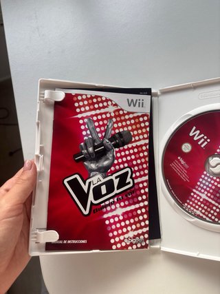 Juego Wii La Voz: Quiero tu voz