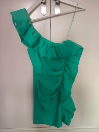 Vestido de fiesta verde House Of Talla S