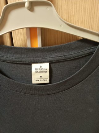 Camiseta Springfield Manga Larga Talla M