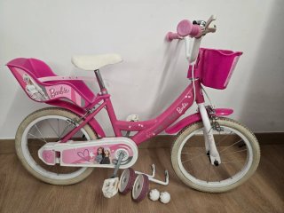 Bicicleta Barbie Niña Rosa
