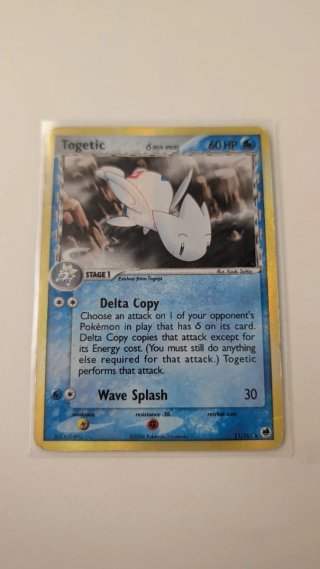 Carta Pokémon Togetic Delta Species 11/101