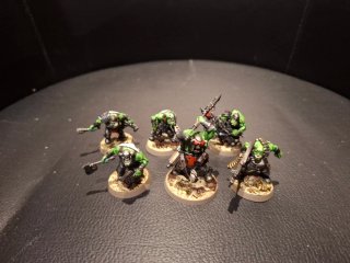 Warhammer Armageddon Orkos con extras