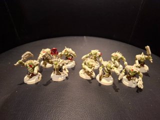 Warhammer Armageddon Orkos con extras