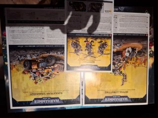 Warhammer Armageddon Orkos con extras