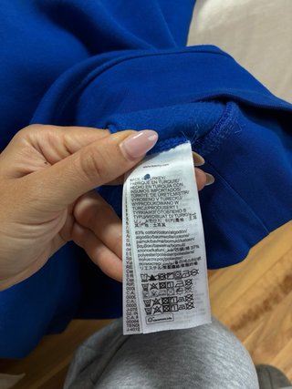 Sudadera Tommy Hilfiger Azul Eléctrico