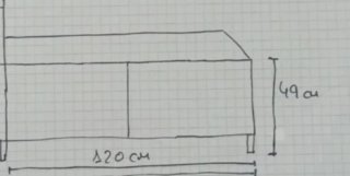 Mueble de TV Blanco
