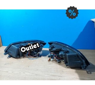 EV FAROS PARA VOLKSWAGEN VW TOURAN II 10-15 NEGROS TRU DRL C