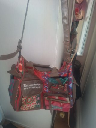 Bolsos Desigual Multicolor Marrón