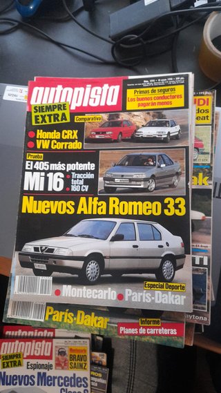 Revista Autopista año 1990