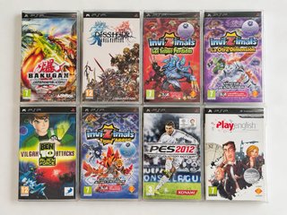 PACK 8 JUEGOS PSP | DISSIDIA, INVIZIMALS, BAKUGAN