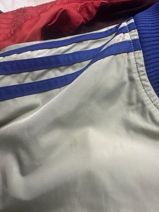 Chaqueta Adidas Originals Retro Gris y Azul