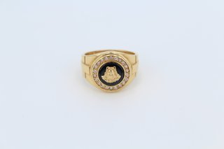 Anillo Cabeza de León Oro 18k. Ref:043-01-00091.