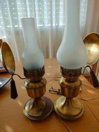 Lámparas de cristal de roca