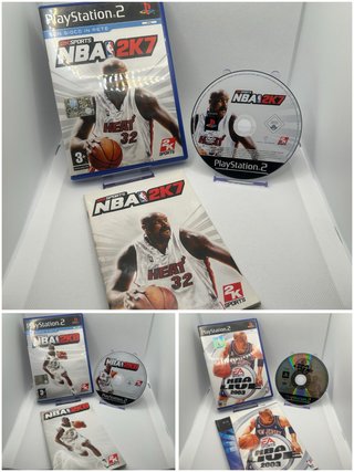 3 giochi NBA per PS2, PAL in italiano