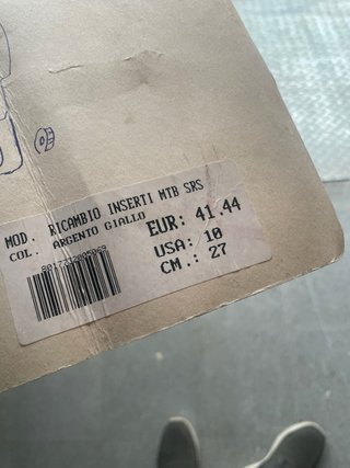 Recambio de Suelas para Botas SIDI