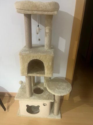 Árbol para gatos con varios niveles
