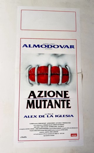 Locandina originale AZIONE MUTANTE Acción mutante
