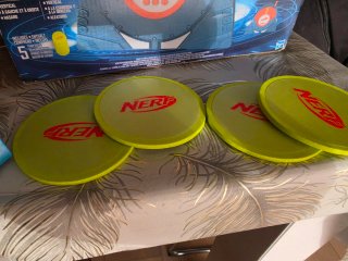 Lanzador Nerf Tiro al Plato